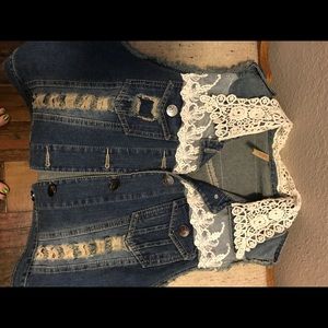 Denim Vest - Boutique